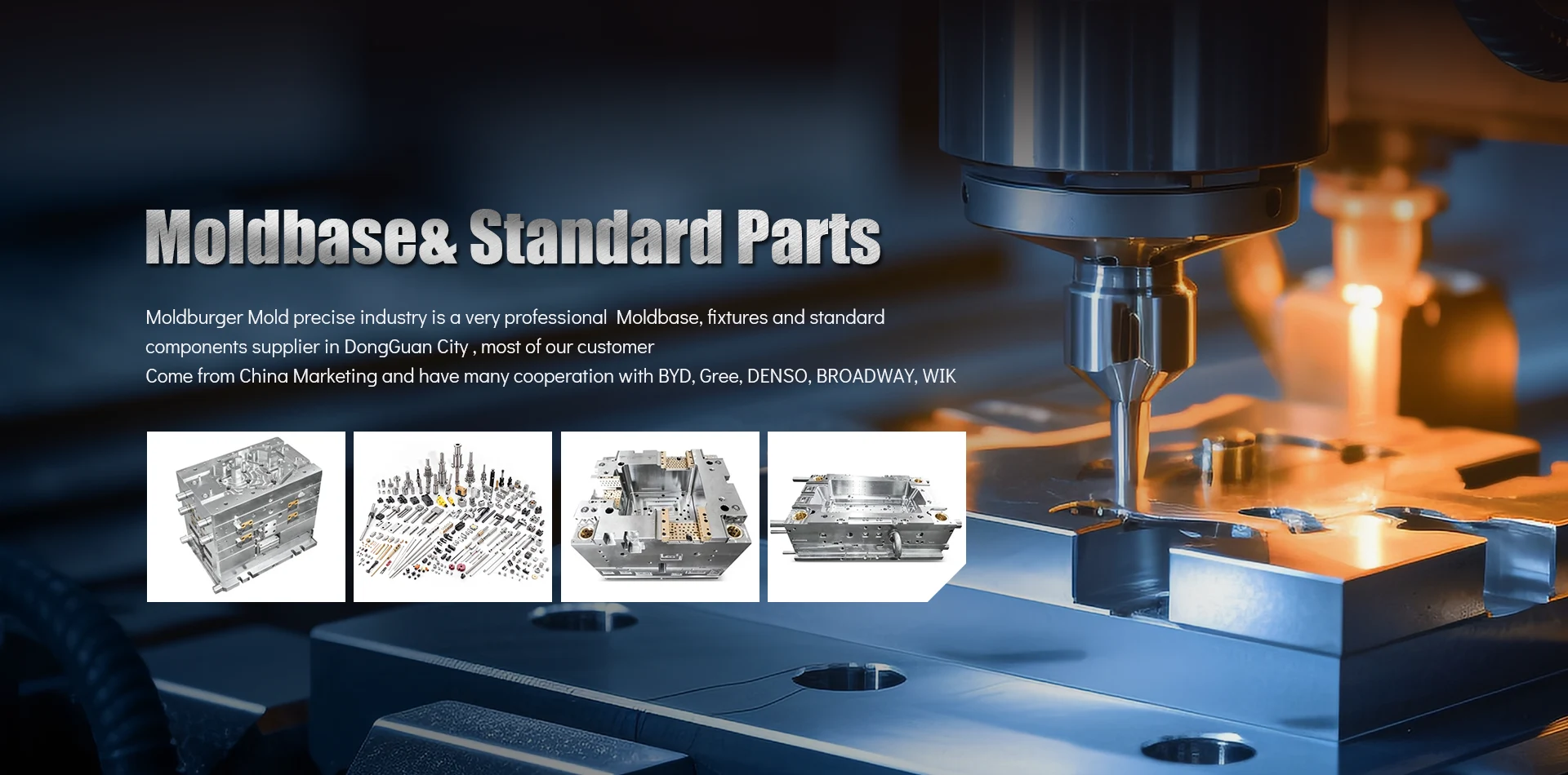 China Moldbase dan Bagian Standar
